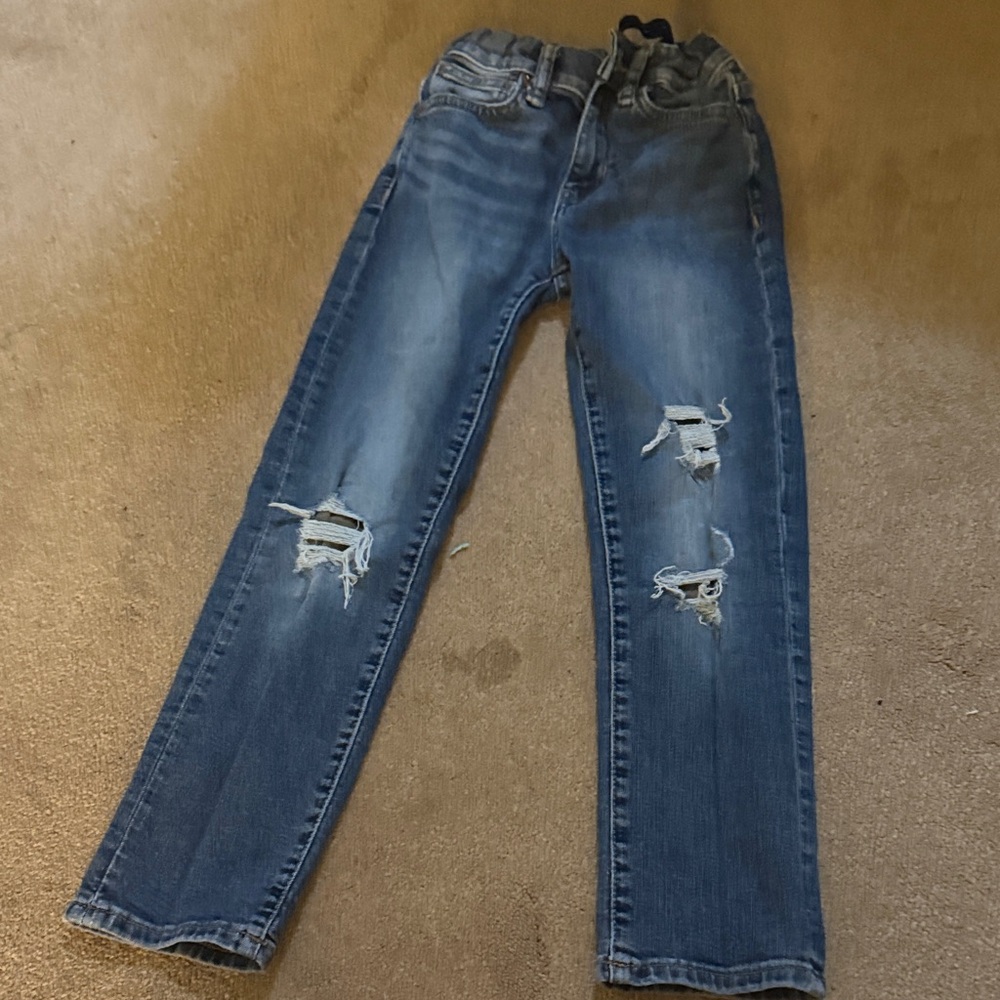 Old Navy Kids Distressed Blue Jeans